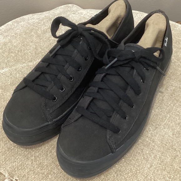 SALE!!!🏷️ Keds Triple Kick Platform Sneaker Black - 7.5M - Picture 5 of 14